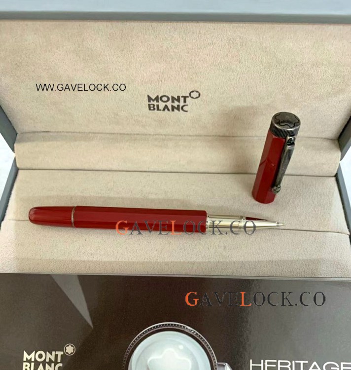 AAA Grade Mont Blanc Egyptomania Red Rollerball Pen